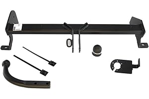 STEINHOF Anhängerkupplung für Suzuki Jimny 3 III SN starr mit universalem E-Satz 13-polig