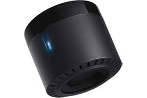 BroadLink RM4 Mini, Telecomando universale IR, apprendimento codici, TV, AC, Funziona con Alexa, IFTTT