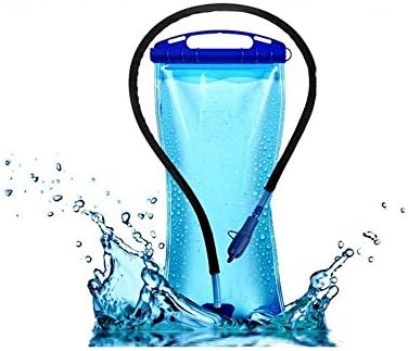 NAKE Hydration Pack Water Mouth Water Rucksack/Backpack Cycling Bladder Bag Hiking Climbing Pouch (2L Black Tube)