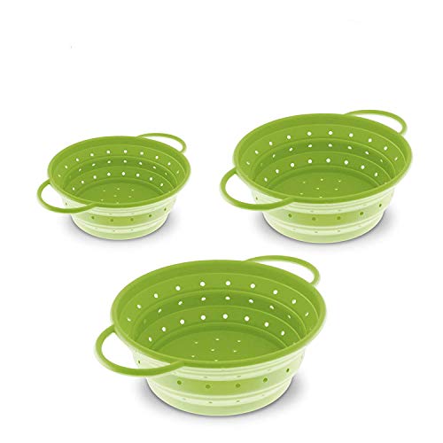 Zusammenklappbarer Obstkorb Faltbare Silikonwanne Home Obstkorb Reinigung GemüSe Schneidebrett Tragbarer Korb Faltschale Outdoor Camping Ausflug Reinigungsfreundlich Geschirrkorb Obstkorb Geeignet