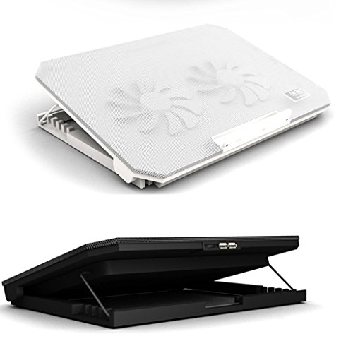 Guo Notebook-Kühler Computer Cooling Pad Montagehalterung ( farbe : Weiß ) - 2