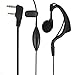 Produktbild Schwarz-Ohr-Aufhänger 2 Pin Mic Kopfhörer mit Clip für Kenwood