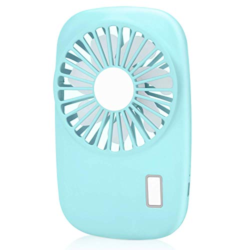 Kinxor Ventilatore Portatile Ventilatore USB Personale Ventilatore Portatile Ventilatore Regolabile Ventilatore Regolabile del Ciglio per Le Ragazze Donna Home Office Outdoor Travel