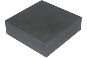 LLF 99,9% Reinheit Graphit Barren Block EDM Graphit Platte Fräsfläche (100 mm x 100 mm x 30 mm)