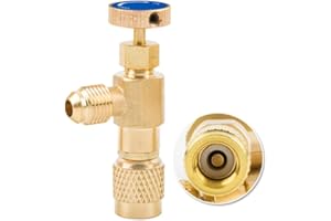 BOOMBOOST Aria condizionata Liquido Valvola Liquido Valvola di Sicurezza Refrigerante Adattatore valvola di carico per refrigerante R410 a refrigerante R22 più valvola di Sicurezza