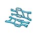 Produktbild LIUYUNE,108019 1/10 Upgrade Teile Blau Aluminium Vorder Unterer Querlenker Für HSP RC Auto(Color:Blau)