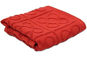 COTTON REUS Paño de Cocina Panot Rojo 50x50 cm 100% Algodón de 500 Gramos Flor de Barcelona…