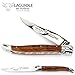 Produktbild Unbekannt Laguiole en Aubrac Taschenmesser L0212HBIFI 12 cm, Griff Grasbaum braun, Messer Backen und Klinge glänzend
