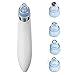 Produktbild Sinbide® Porenreiniger Sauger Mitesser Sauger Porensauger Gesicht Mitessegesichts Poren reinigen Pickel Aussauger Vakuum Reiniger Gesicht Vakuumsauger Gesicht Gesichtsreiniger Vakuum mit 4 Reinigungsaufsätzen (weiß)