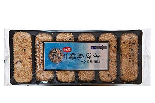 Preisvergleich Produktbild XueZhiLian 6 Reiskuchen"Mochi" mit Sesam-Geschmack 180g