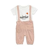 Conjunto de Bebé Niño, K-youth® Recién Nacidos Bebe Niño Camiseta Sin Mangas Tops y Pantalones Cortos Verano Ropa Conjunto. El diseño elegante y de moda hacen que su bebé sea más atractivo