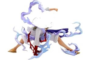 MOPQMKT Figurine Anime, 18 CM Figure - Monkey D.Luffy - Nika Version, Anime Figurine Luffy Gear 5 Anime Populaire Collection Modèle Jouet Statues Ornements Convient pour Anime Fan