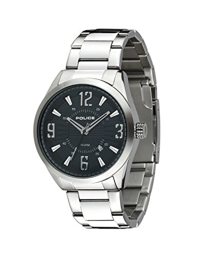 Police Herren-Armbanduhr Memphis Analog Quarz 13893JS/02M Police Herren-Armbanduhr Memphis Analog Quarz 13893JS/02M