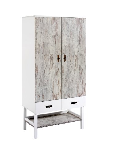 Schardt Wardrobe with 2 Doors Rocky