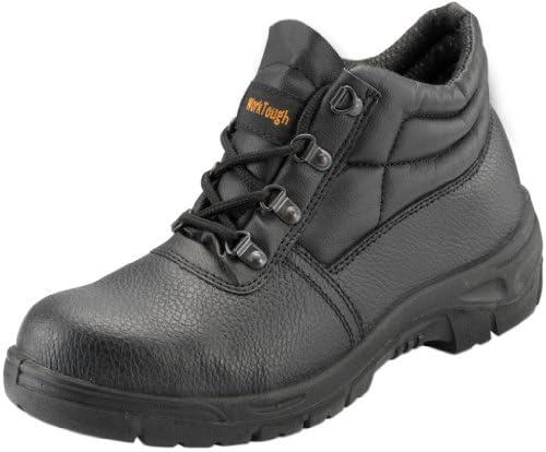WorkTough 10003A Size-3 Safety Chukka Boot - Black