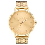 Nixon Damen Analog Quarz Uhr mit Edelstahl Armband A1090502-00
