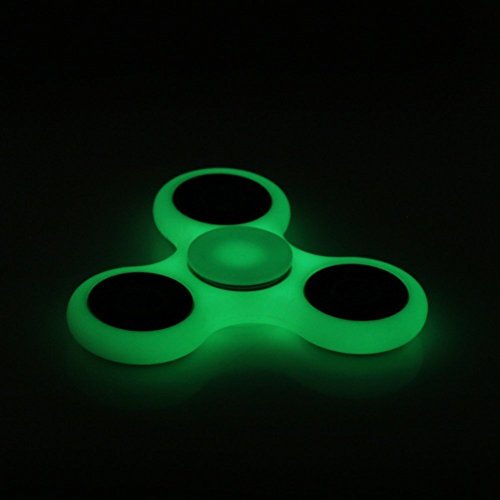 VANKER Tri Fidget Hand Spinner Toy Stress Reducer High Speed Bearing Fidget Toy Can Continue to Rotate for 2-4 minutes - Perfect For Anxiety Adult -Luminous VANKER Tri Fidget Hand Spinner Toy Stress Reducer High Speed Bearing Fidget Toy Can Continue to Rotate for 2-4 minutes - Perfect For Anxiety Adult -Luminous