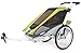 Produktbild Thule Chariot Cougar 2 Sitzer Avocado + Gratis Jogging-Set (€99,95)