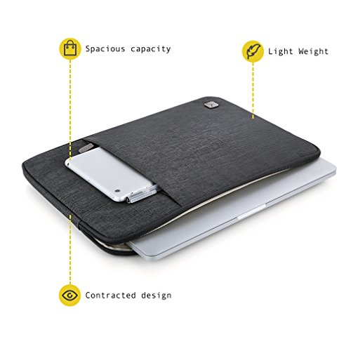 CAISON Wasserdicht Laptoph  lle Sleeve Case Etui Notebook H  lle Tasche f  r Apple 2017 Neu 15 Zoll MacBook Pro Touch Bar und Touch ID   15  MacBook P
