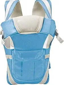 Novelty Baby Carrier Shoulder Belt Sling Backpack Baby Holding Strap Adjustable Carry Bag Baby Carrier (Light Blue)