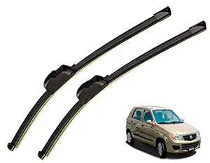 Auto Hub Car Wiper Blades for Maruti Suzuki Alto - Set of 2 Pcs (D-18,P-16)