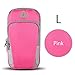 Produktbild Sport Armband Case for Mobile Phone Extension Strap Sports Armband Fitness Running Arm Band Bag Jogging Workout Cover for Smartphone,Pink,L