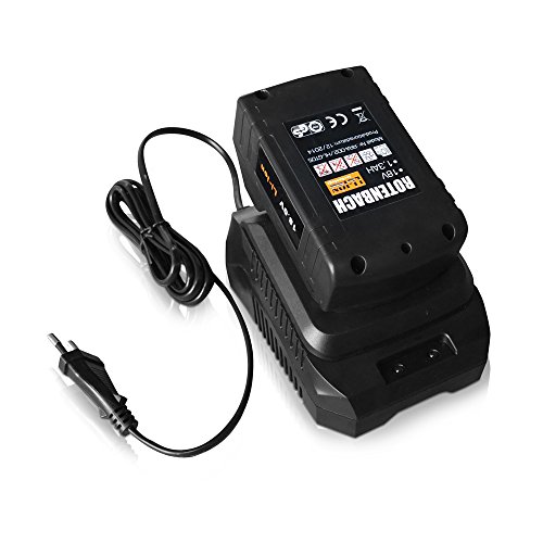 ROTENBACH 18V Li-Ion Akku Rasentrimmer 26cm Freischneider Motorsense inkl. Ersatzakku Ersatzspule Teleskopstiel - 6