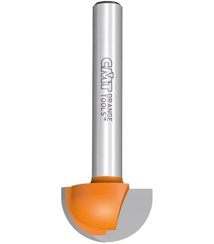 CMT USA 814.190.11 Round Nose Router Bit, 1/4 In. Shank, 3