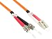 Produktbild Patchkabel LWL Duplex OM2 (Multimode, 50/125) LC/ST, 3m, Good Connections®