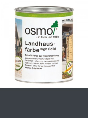 OSMO Landhausfarbe 750ml Anthrazitgrau 2716