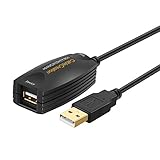 premium cable repetidor USB 2.0 diseñado con conectores de alivio de tensión moldeado para mayor durabilidad y agarre peldaños para fácil de conectar y desconectar