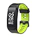 Produktbild Xinxinyu SmartWatch, { Bluetooth 4.0 Smart Watch } { Heart-Rate Exercise Step Pulsmesser Schau zu } { Kalorien Bewegung Smart Watch } (grün)