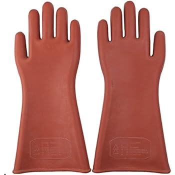 Ansell GUANTI ELETTRICI ISOLANTI BASSA TENSIONE (CLASSE 0) L Giallo