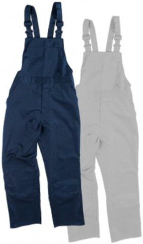 Blue Castle OverallBlue Castle Heavy Duty 240GSM Polyester Cotton Workmans Bib 'n' Brace Coveralls Overalls Dungarees (Navy Blue, Waist To Fit 34")