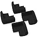XCSOURCE 6.6ft 2m Safe Edge + 4 Corner Cushions Table Desk Baby Safety Guard Protector Black MT228