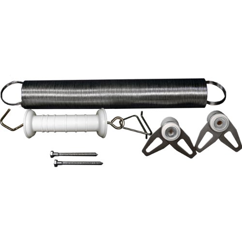 Powerfields R-14-W Spring Gate Kit, 24-Feet, White