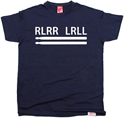 Banned Member - Men's RLRR LRLL Drumsticks T-Shirt/Band Music Fashion Clothing