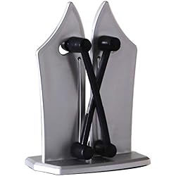 Knife sharpener professionnel, aiguiser, polir les lames dentelées, biseautées et standard, Aiguiseur de couteau de cuisine par, Affûte, Polit dentelé, biseauté, lames Standard