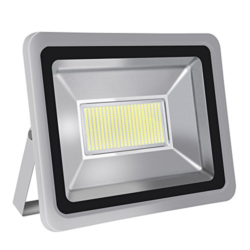 CSHITO 200W Foco LED Exterior, Iluminación exterior para patio,jartín,camino,garaje etc.Ip65,Blanco frío 6500K