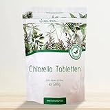 VivaNutria Chlorella Presslinge 500g | aus kontrolliertem Anbau I 2000 Chlorella Tabletten ohne Zusätze - rein & natürlich I 
