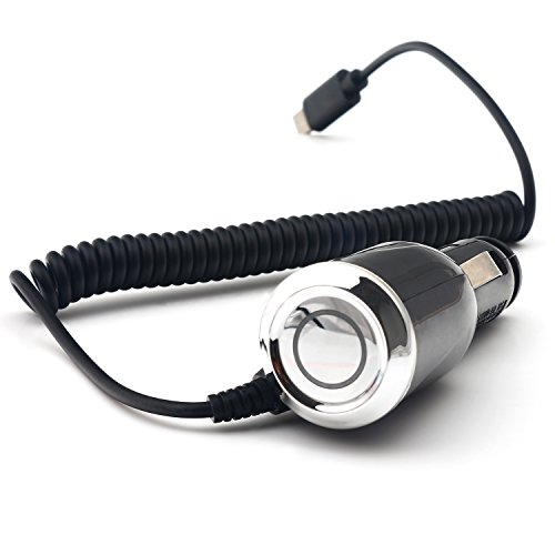 iProtect KFZ-Ladekabel USB TYP-C USB 3.1 Spiralkabel Ladegerät für Nexus 5X, Nexus 6P und weitere Geräte mit einem 3.1 USB-C Anschluss in schwarz - 4