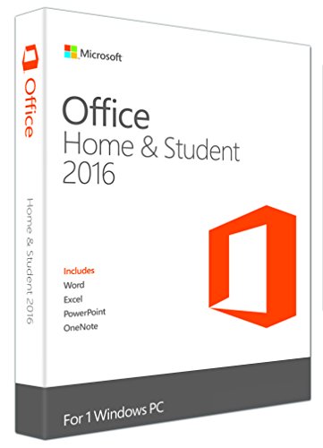 Microsoft Office Home   Student 2016 - Suite De Programas Para Windows  Ingl  s  Medialess