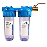 ✅ Inklusive Filterschlüssel und Wandbefestigung. Kugelhahn bzw. Absperrhahn oder Doppelnippel mit Außengewinde je nach Variantenauswahl verfügbar.