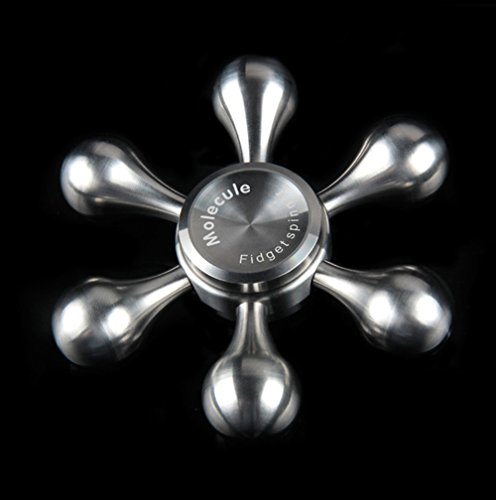 EDC Hand Spinner Fidget Toy Newest Style Fashion Finger Toys For Children Adult For Autism (silver) EDC Hand Spinner Fidget Toy Newest Style Fashion Finger Toys For Children Adult For Autism (silver)