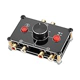 mc102 es un 2 en 1 interruptor de audio out/1 pcs de 2 OUT de elección para clientes con varios Fuentes de audio y - Salidas.