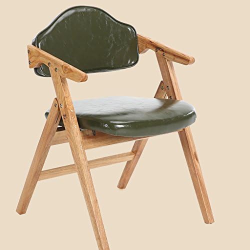 Wooden Folding Chair Dining Chair Modern Simple Single Chair Chair Armrest Desk Back Chair Computer Chair ( Color : 8# )