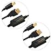 Produktbild Rhombutech® SET 2x 15m USB2.0 Anschlusskabel, aktiv mit Signalverstärker, Druckerkabel, externe Festplattengehäuse, Scannerkabel, A/B USB 2.0 Stecker A auf Stecker B für Brother, HP, Canon, Lexmark, Epson, Dell usw. Vergoldete Kontakte