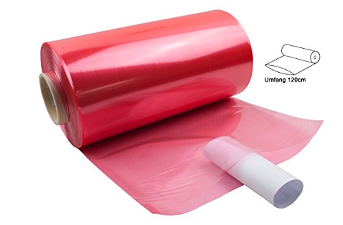 Preisvergleich Produktbild Folienschlauch 50µm, 60cm Breite, 170°C