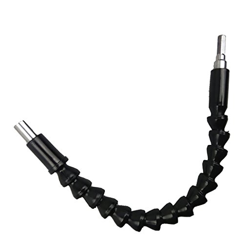 Gazechimp Flexible Bohrmaschinenwelle 1/4 Hex Screwdriver Bohreranschluss