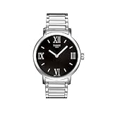 Tissot Damen-Armbanduhr Happy Chic Round Edelstahl T0342091105300